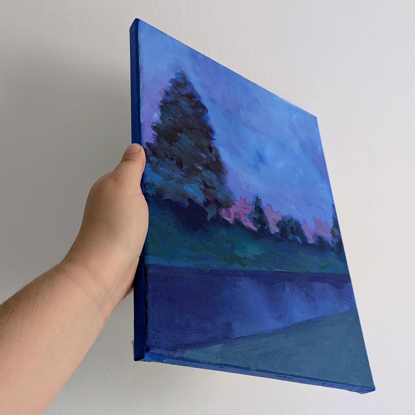 'Castle at Dawn' Original Artwork