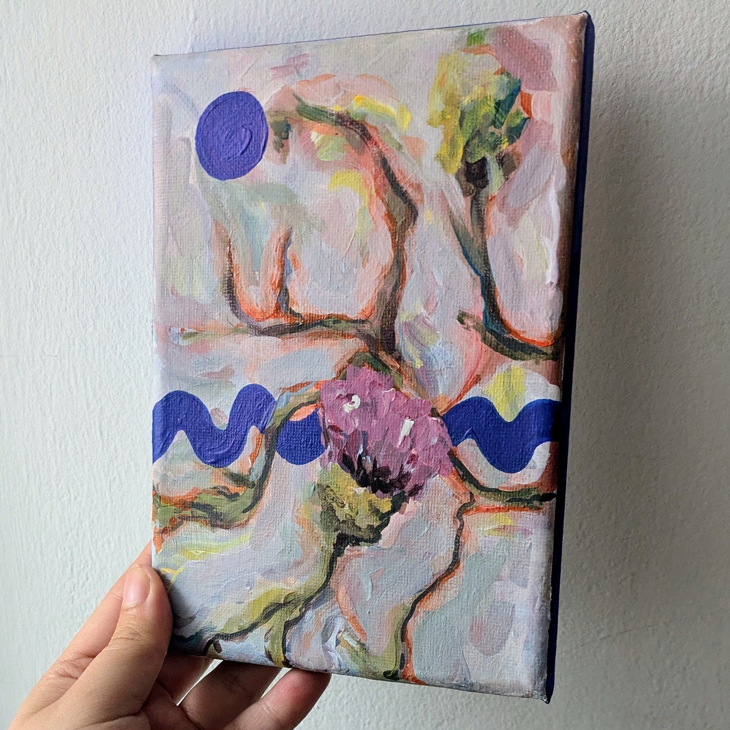 'Thistles in Water, no. 1' Original Artwork