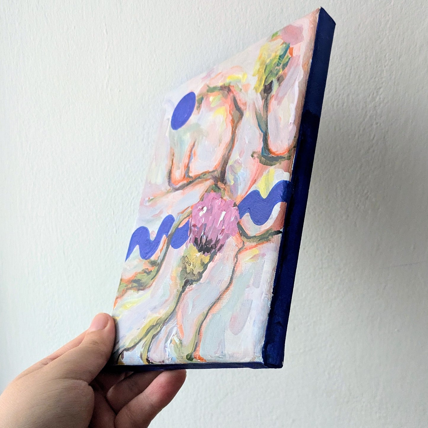 'Thistles in Water, no. 1' Original Artwork