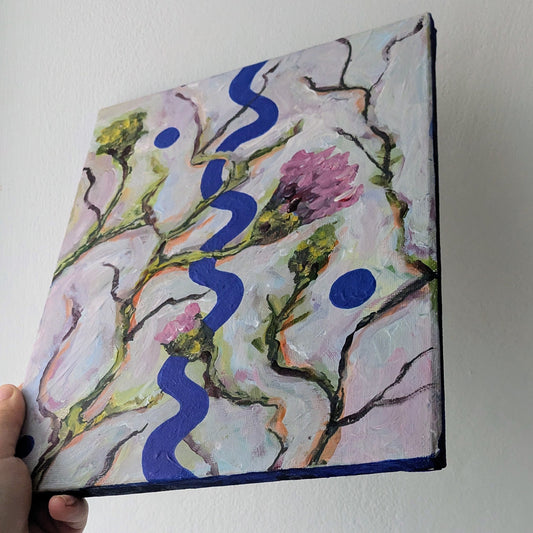'Thistles in Water, no. 2' Original Artwork