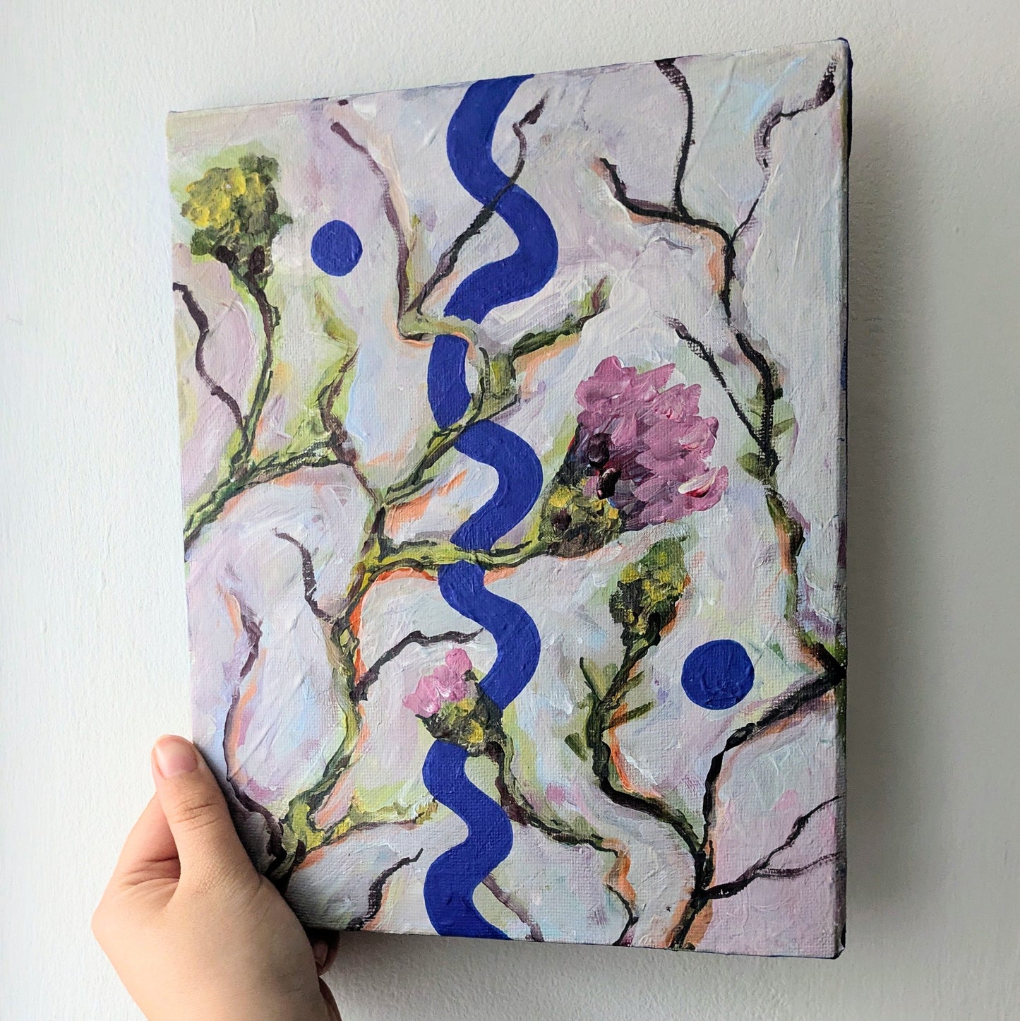 'Thistles in Water, no. 2' Original Artwork