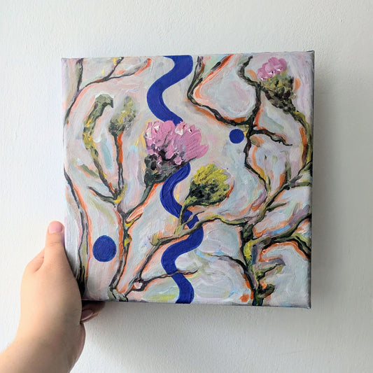 'Three Thistles' Original Artwork